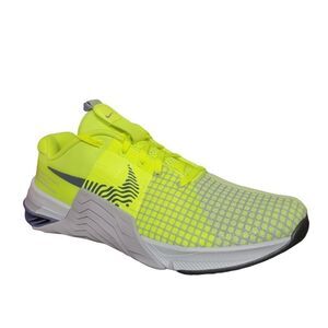 Nike Metcon 8 Volt Green Wolf Grey Photon Dust DO9328-700 Men's Size's Crossfit